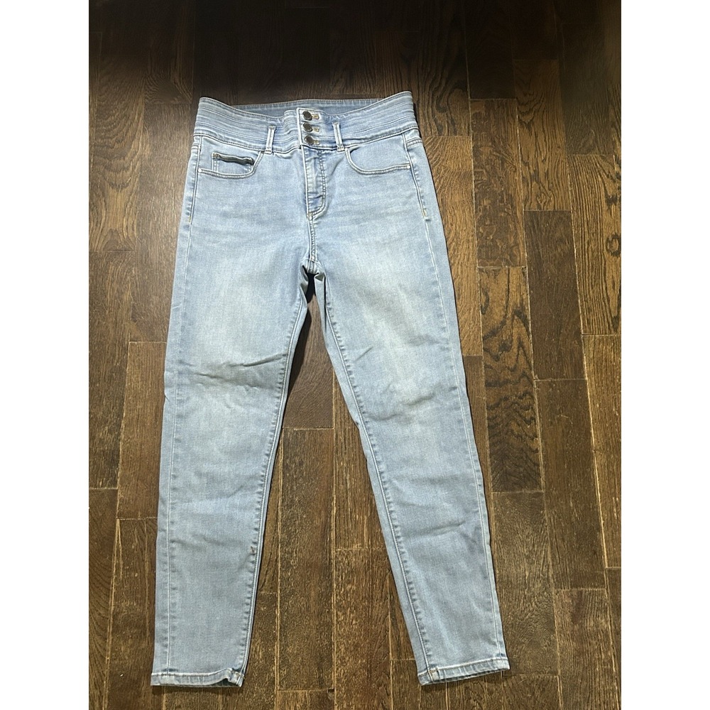 Ann Taylor Loft Women's Jeans Size 8 The Skinny Three Buttons